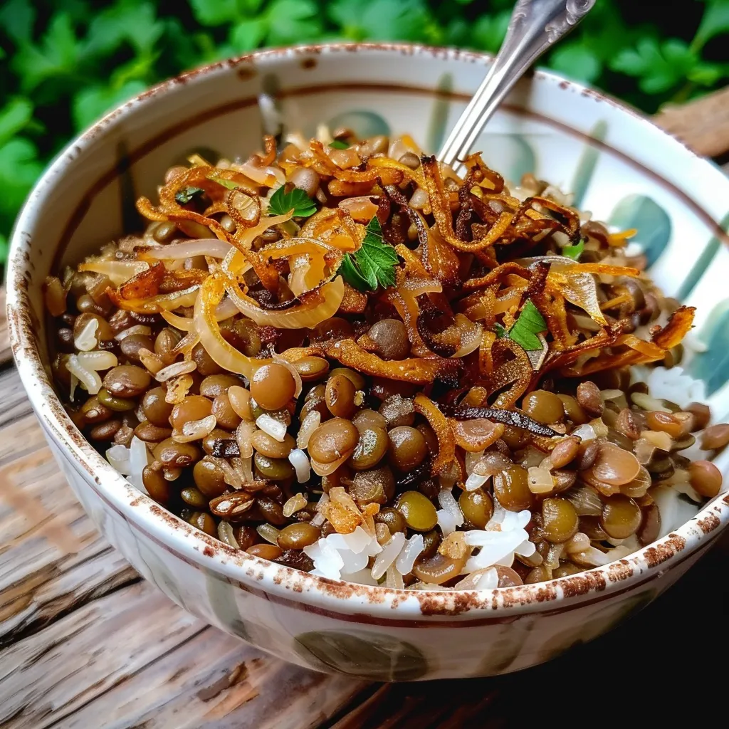 Mejadra - Recette d'Ottolenghi