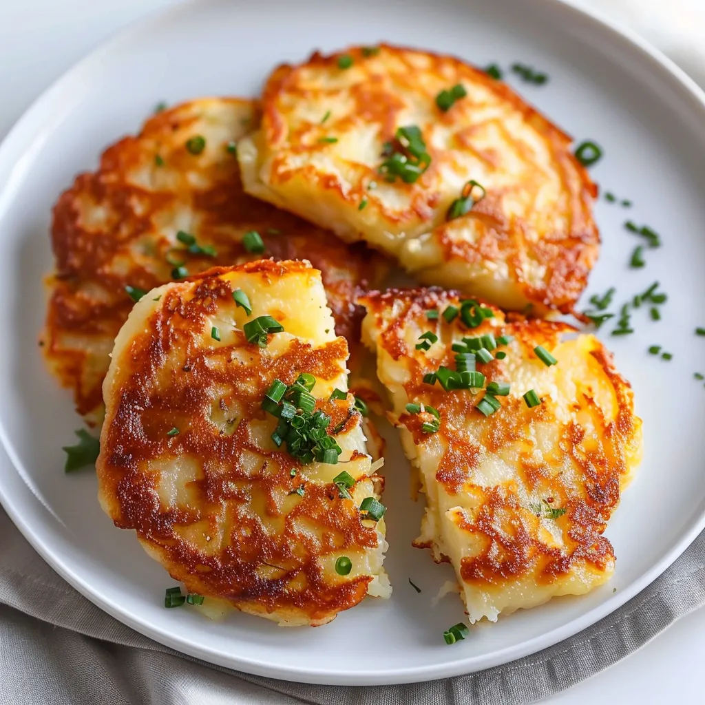 Galettes de pommes de terre allemandes faciles