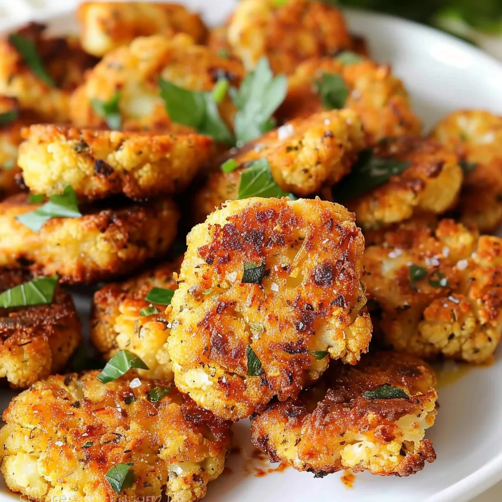 Chou-fleur nuggets croustillants