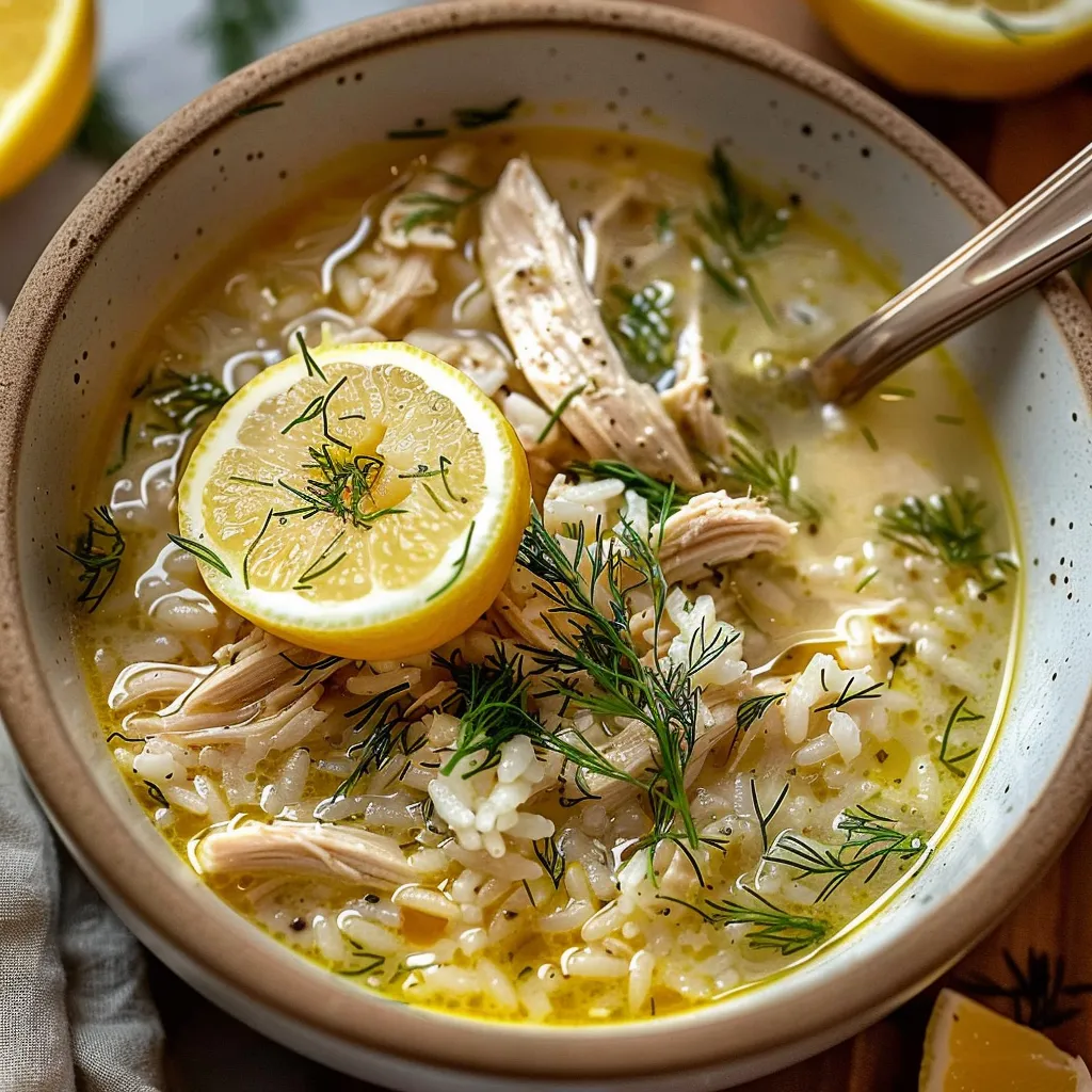 Velouté Poulet Citron express