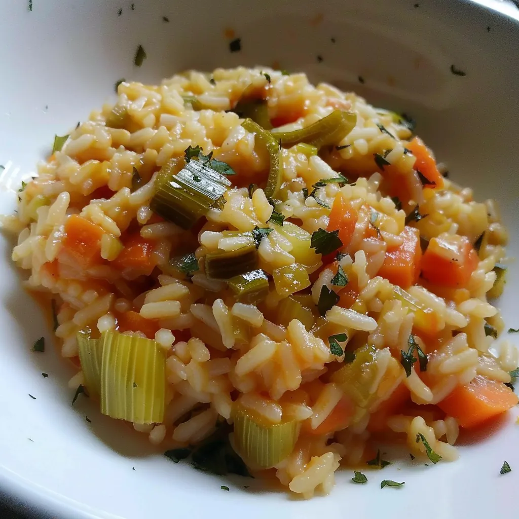 Pirasa aux Légumes et Riz