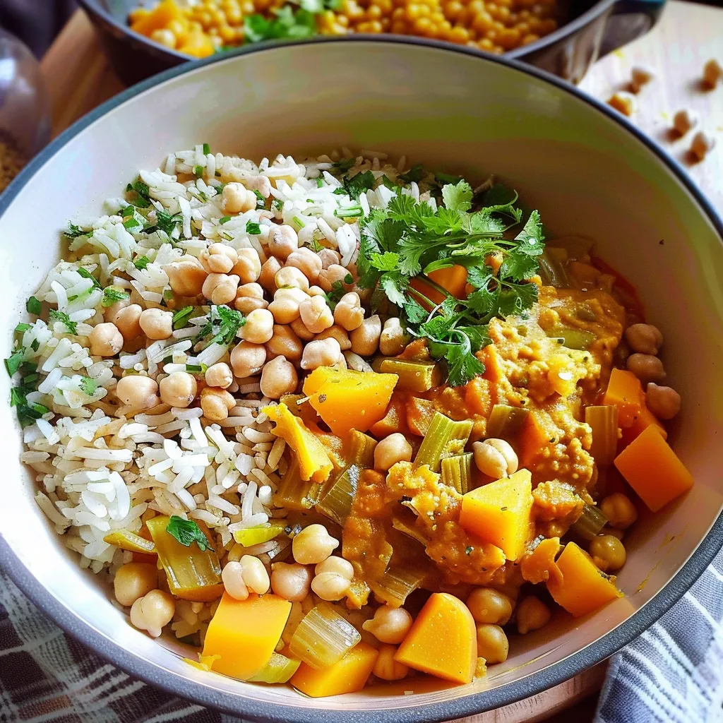Curry Réconfortant Légumes Hiver