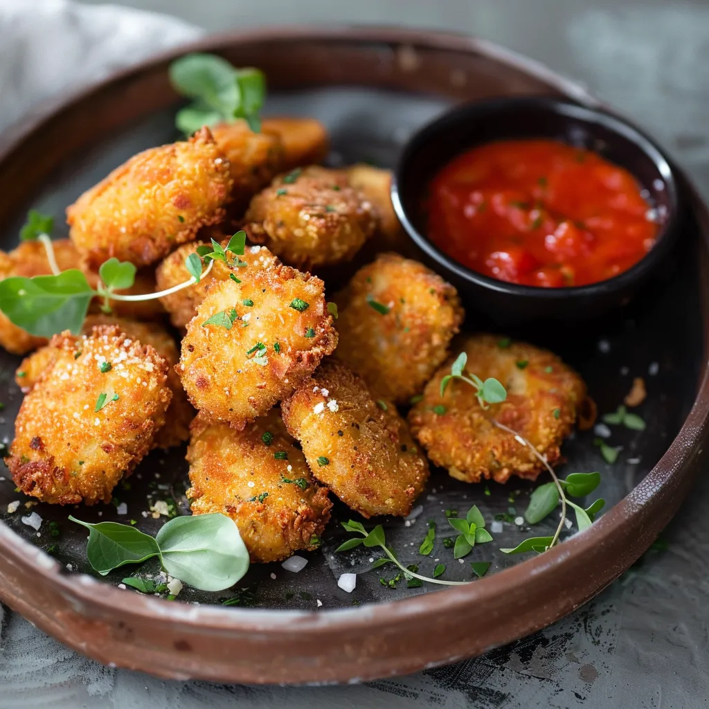Croquettes végétales de pois chiches