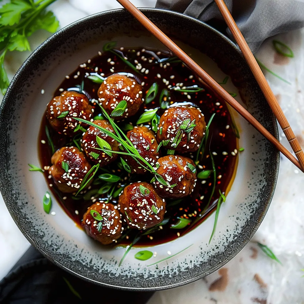 Délicieuses boulettes coréennes