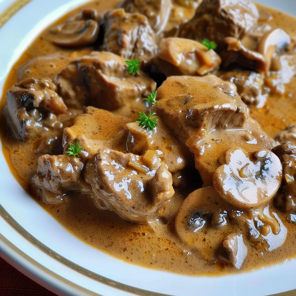 Bœuf crémeux Cookeo