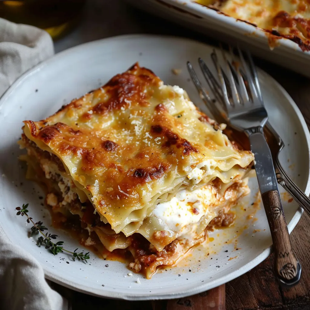Lasagnes italiennes maison