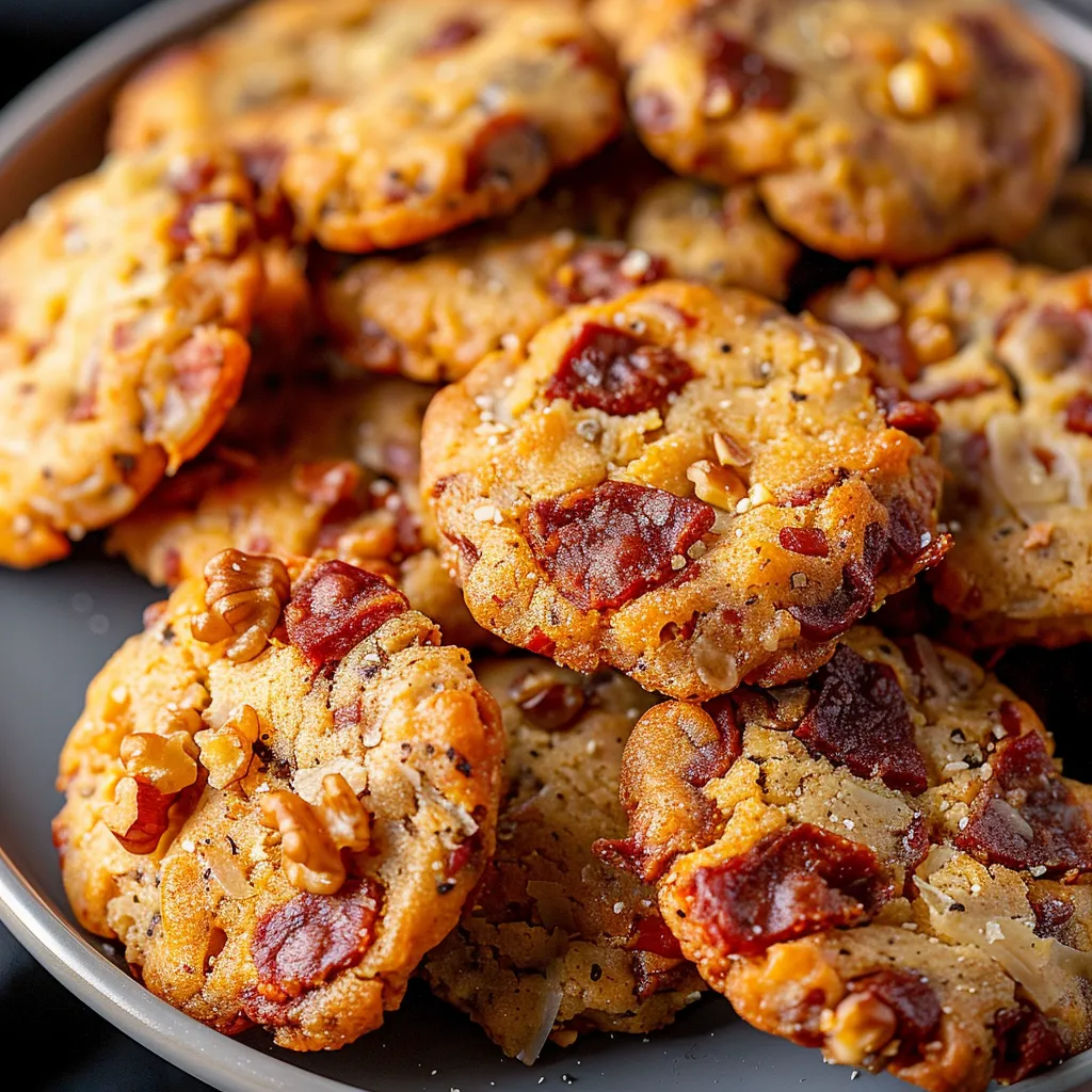 Recette de Cookies Salés au Parmesan et Chorizo