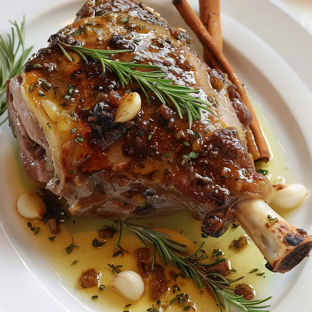 Gigot de Sanglier au Miel et à la Moutarde - Recette Traditionnelle