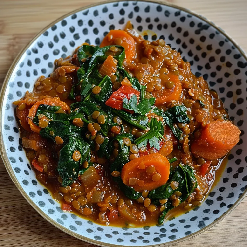 Mijoté de Lentilles et Carottes - Recette Végétarienne Savoureuse