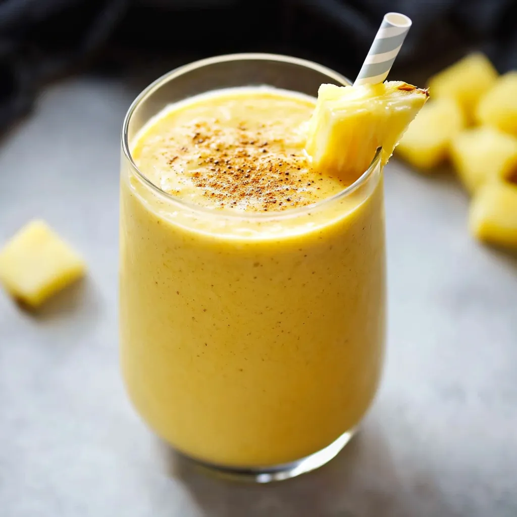 Fraîcheur ananas punch curcuma