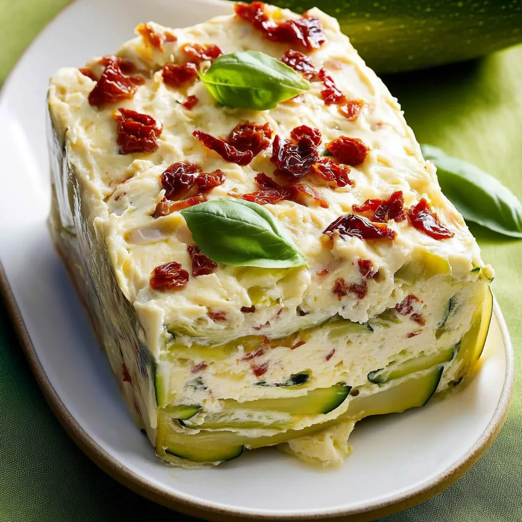 Terrine douce artichaut fromage frais tomates séchées