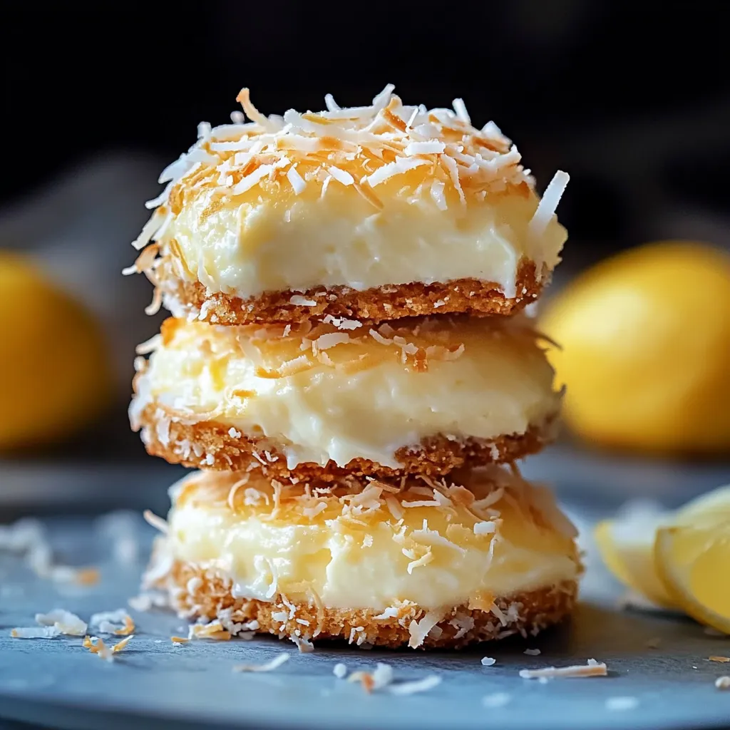 Moelleux citron coco fondant