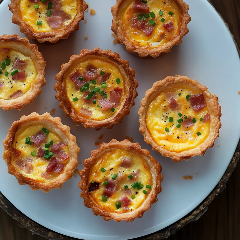 Mini quiches lorraines revisitées et gourmandes à découvrir