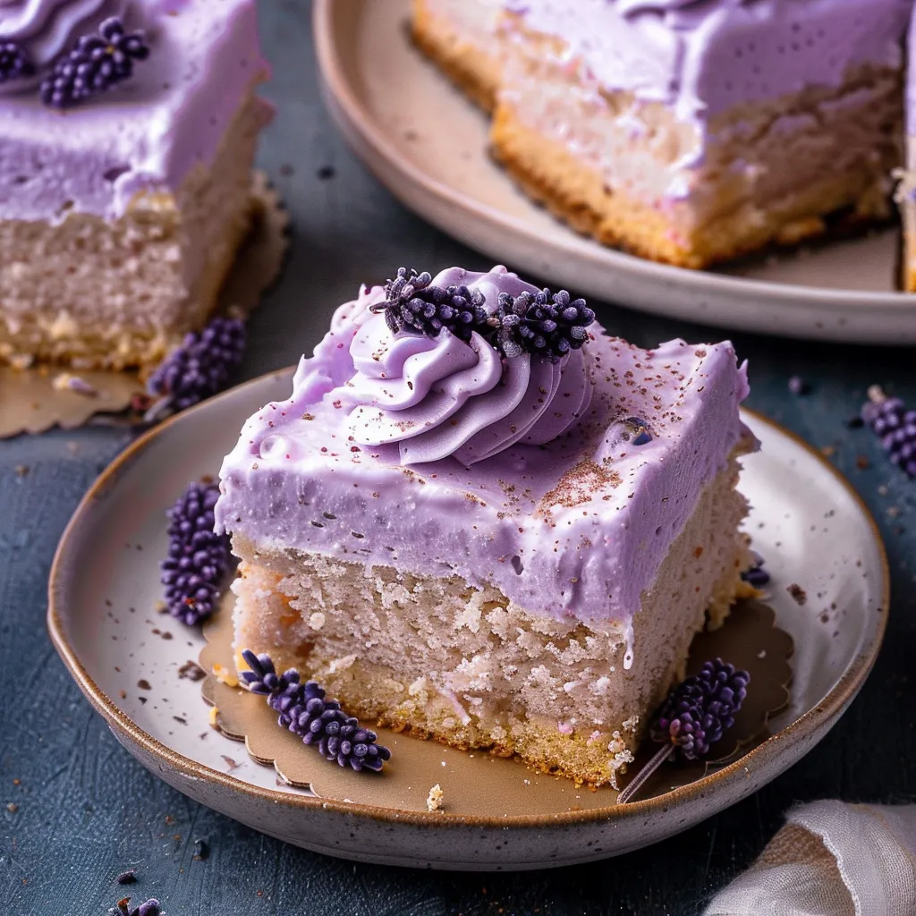 Délicieux London Fog gâteau