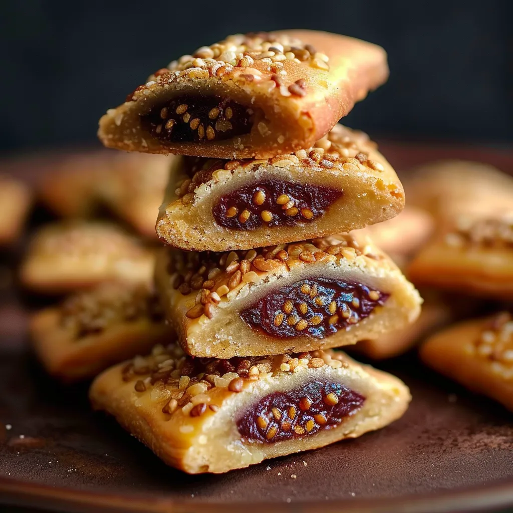 Sablés gourmands figues