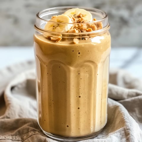 Onctueux Banane et Beurre de Cacahuète