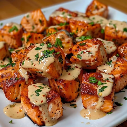Saumon croustillant et épicé avec sauce Bang Bang