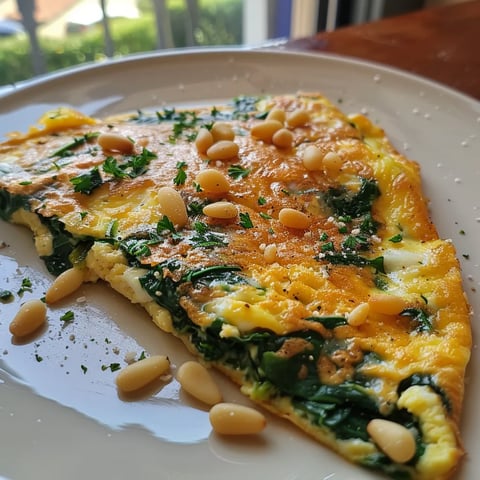 La Trouchia - omelette aux blettes
