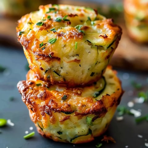 Muffins savoureux courgette et parmesan